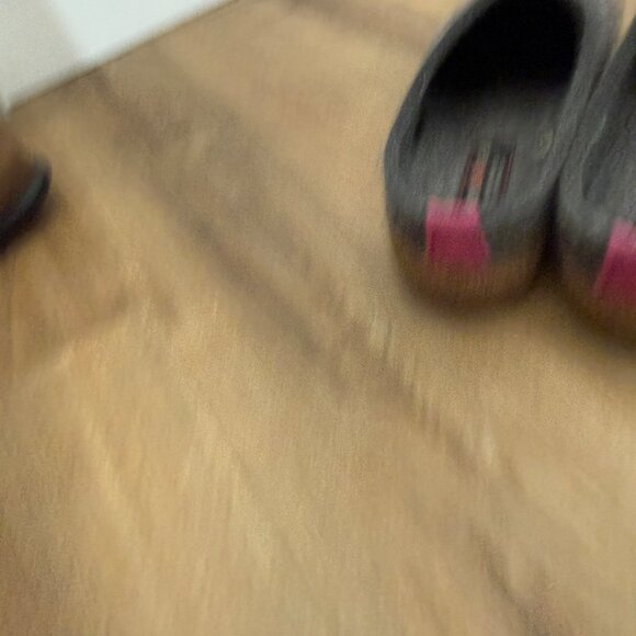 Haflinger Couricini Clogs Grey With Heart Embroidery Cozy Arch Support Wool 37 - Picture 8 of 9